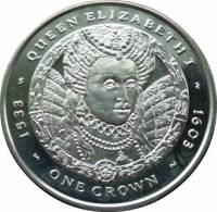 () Монета Фолклендские Острова 2007 год 1 крона ""   PROOF